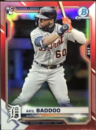 Akil Baddoo [Red Refractor] #34