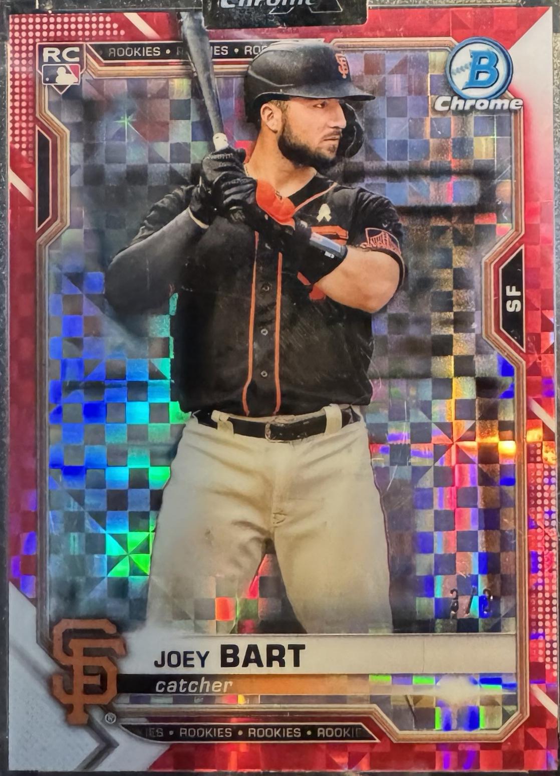 Joey Bart [X Red Xfractor] #23