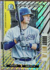 Bobby Witt Jr. [Orange Refractor Mega Box Mojo] #BA-18