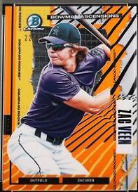 Zac Veen [Orange Refractor] #BA-13
