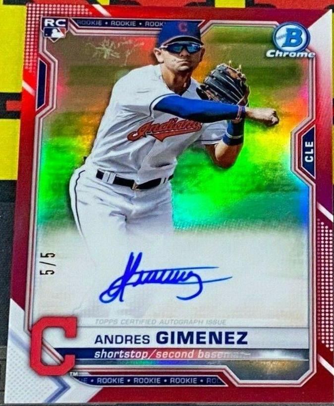 Andres Gimenez [Red Refractor] #BCRA-AG