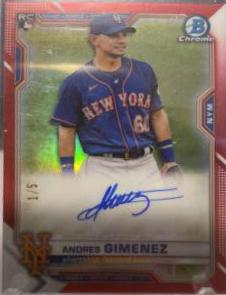 Andres Gimenez [Red Refractor] #CRA-AG