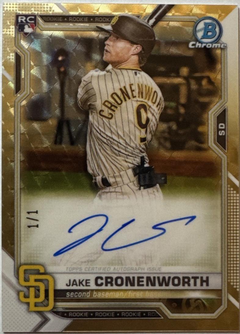 Jake Cronenworth [Refractor] #CRA-JCR