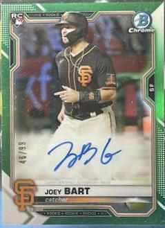Joey Bart [Green Refractor] #CRA-JB