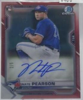 Nate Pearson [Red Refractor] #CRA-NP