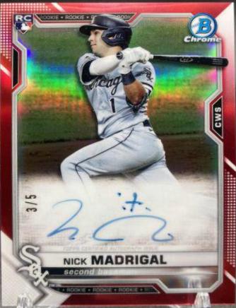 Nick Madrigal [Red Refractor] #CRA-NM