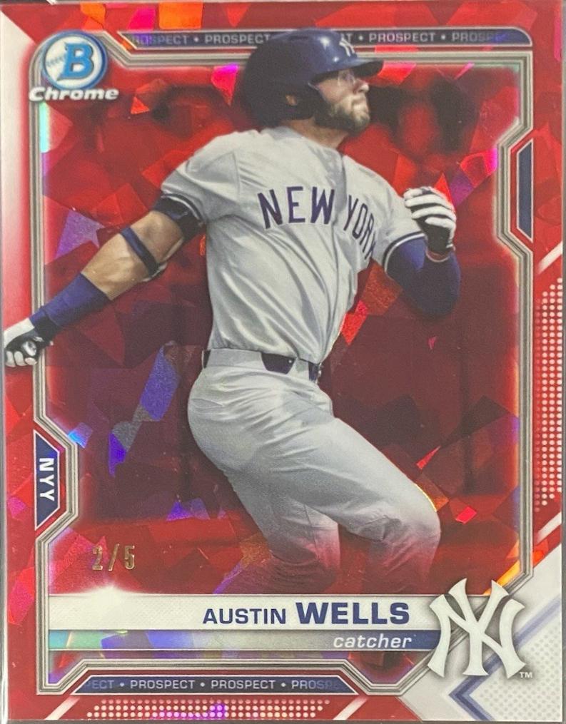 Austin Wells [Red] #BCP-214