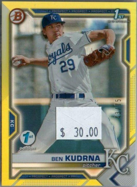 Ben Kudrna [Yellow Foil] #BD-73