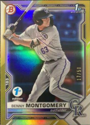 Benny Montgomery [Gold Foil] #BD-84