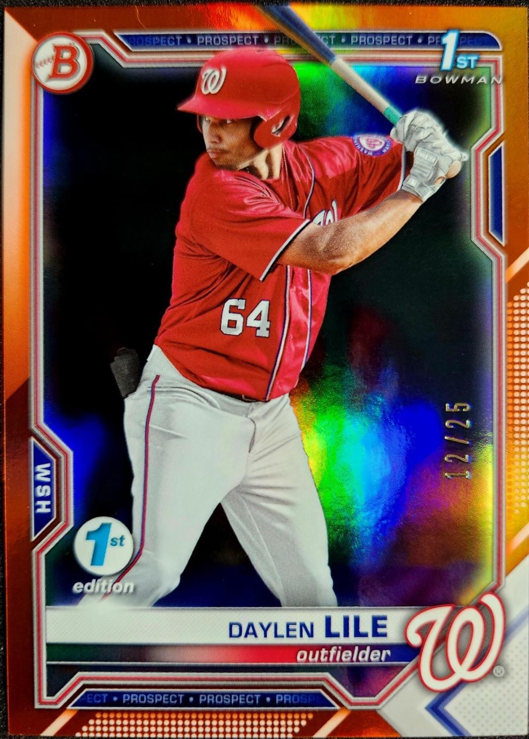 Daylen Lile [Orange Foil] #BD-18