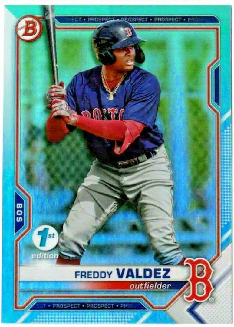 Freddy Valdez [Sky Blue Foil] #BD-96
