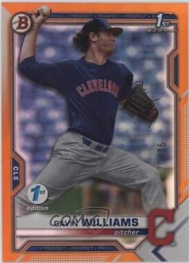 Gavin Williams [Orange Foil] #BD-93