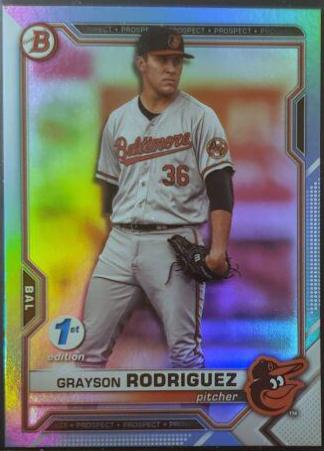 Grayson Rodriguez [Sky Blue Foil] #BD-136