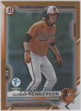Gunnar Henderson [Orange Foil] #BD-175