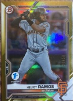 Heliot Ramos [Gold Foil] #BD-137