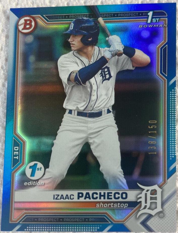 Izaac Pacheco [Blue Foil] #BD-46