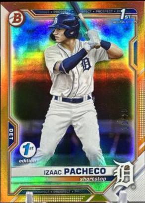 Izaac Pacheco [Orange Foil] #BD-46