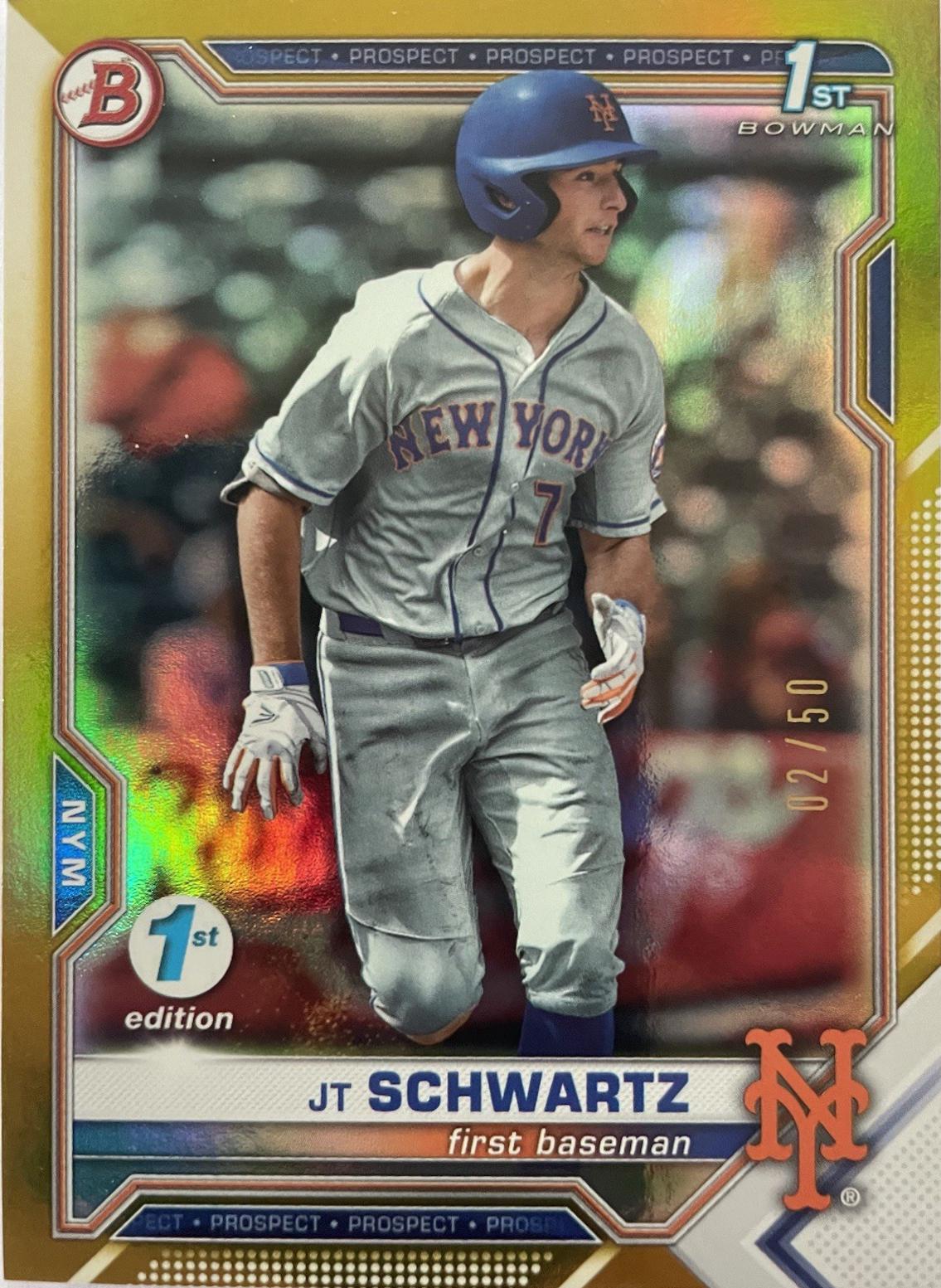 JT Schwartz [Gold Foil] #BD-61