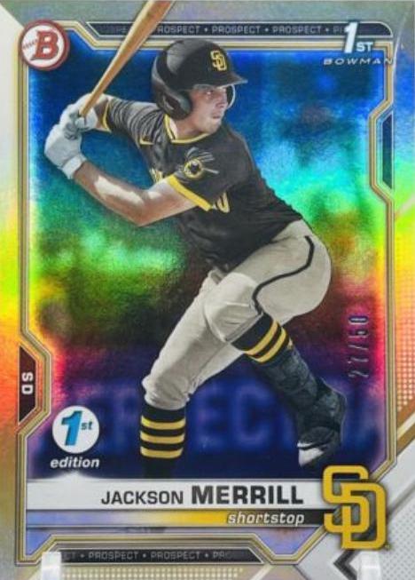 Jackson Merrill [Gold Foil] #BD-119