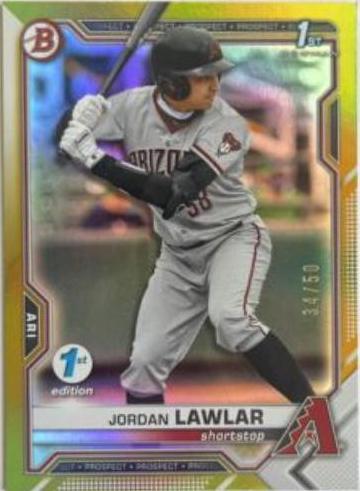Jordan Lawlar [Gold Foil] #BD-194