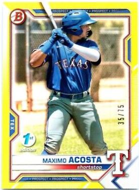 Maximo Acosta [Yellow Foil] #BD-139
