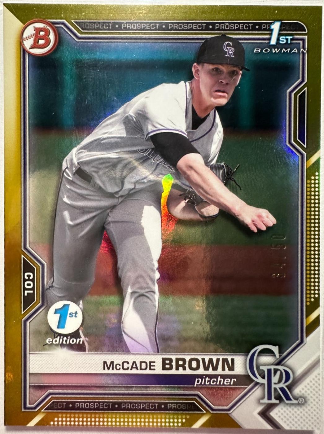 McCade Brown [Gold Foil] #BD-59
