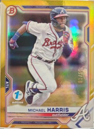 Michael Harris [Gold Foil] #BD-86