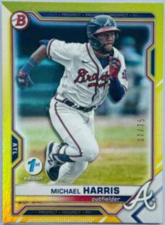 Michael Harris [Yellow Foil] #BD-86