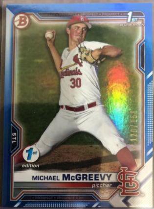 Michael McGreevy [Blue Foil] #BD-91
