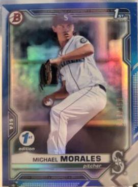 Michael Morales [Blue Foil] #BD-160