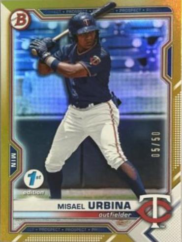 Misael Urbina [Gold Foil] #BD-68