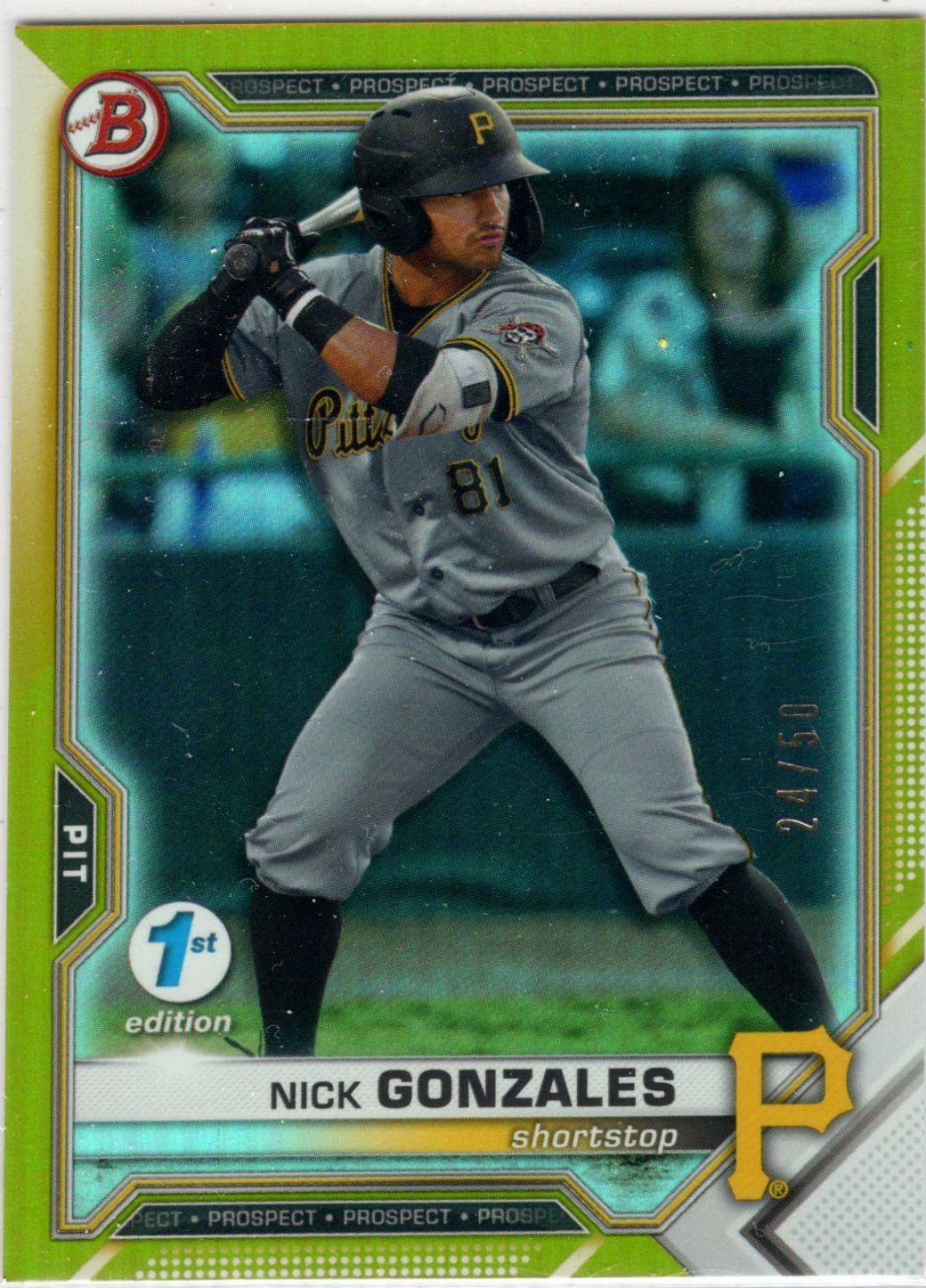 Nick Gonzales [Gold Foil] #BD-16
