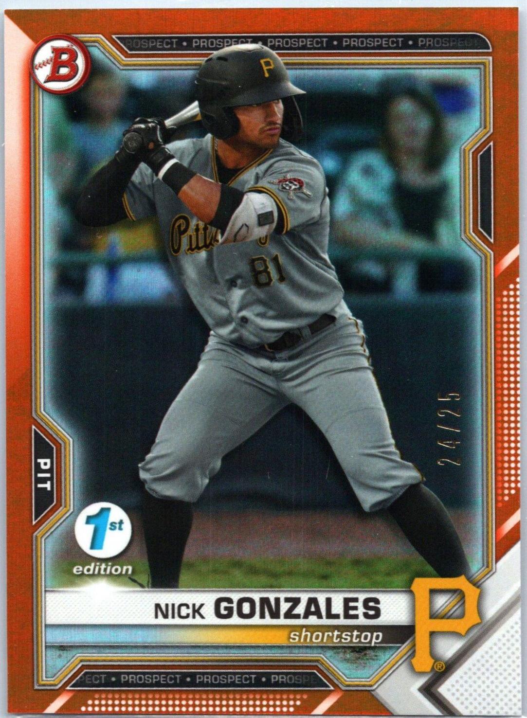 Nick Gonzales [Orange Foil] #BD-16