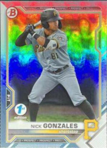 Nick Gonzales [Sky Blue Foil] #BD-16