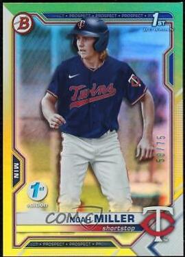 Noah Miller [Yellow Foil] #BD-109