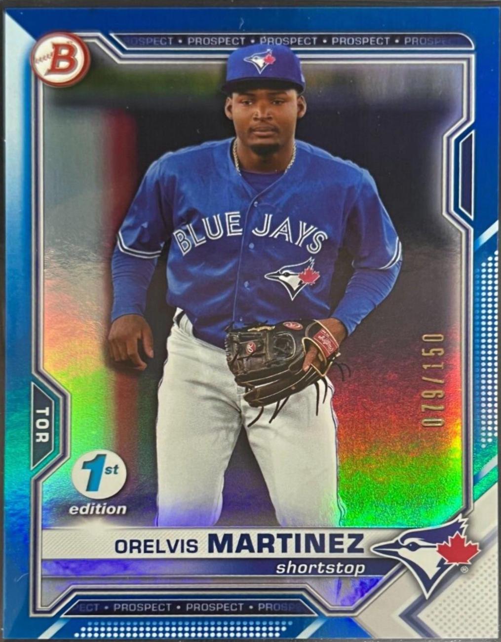 Orelvis Martinez [Blue Foil] #BD-38