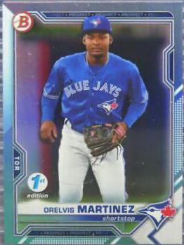 Orelvis Martinez [Sky Blue Foil] #BD-38