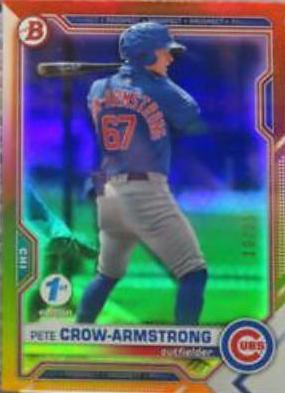 Pete Crow Armstrong [Orange Foil] #BD-12