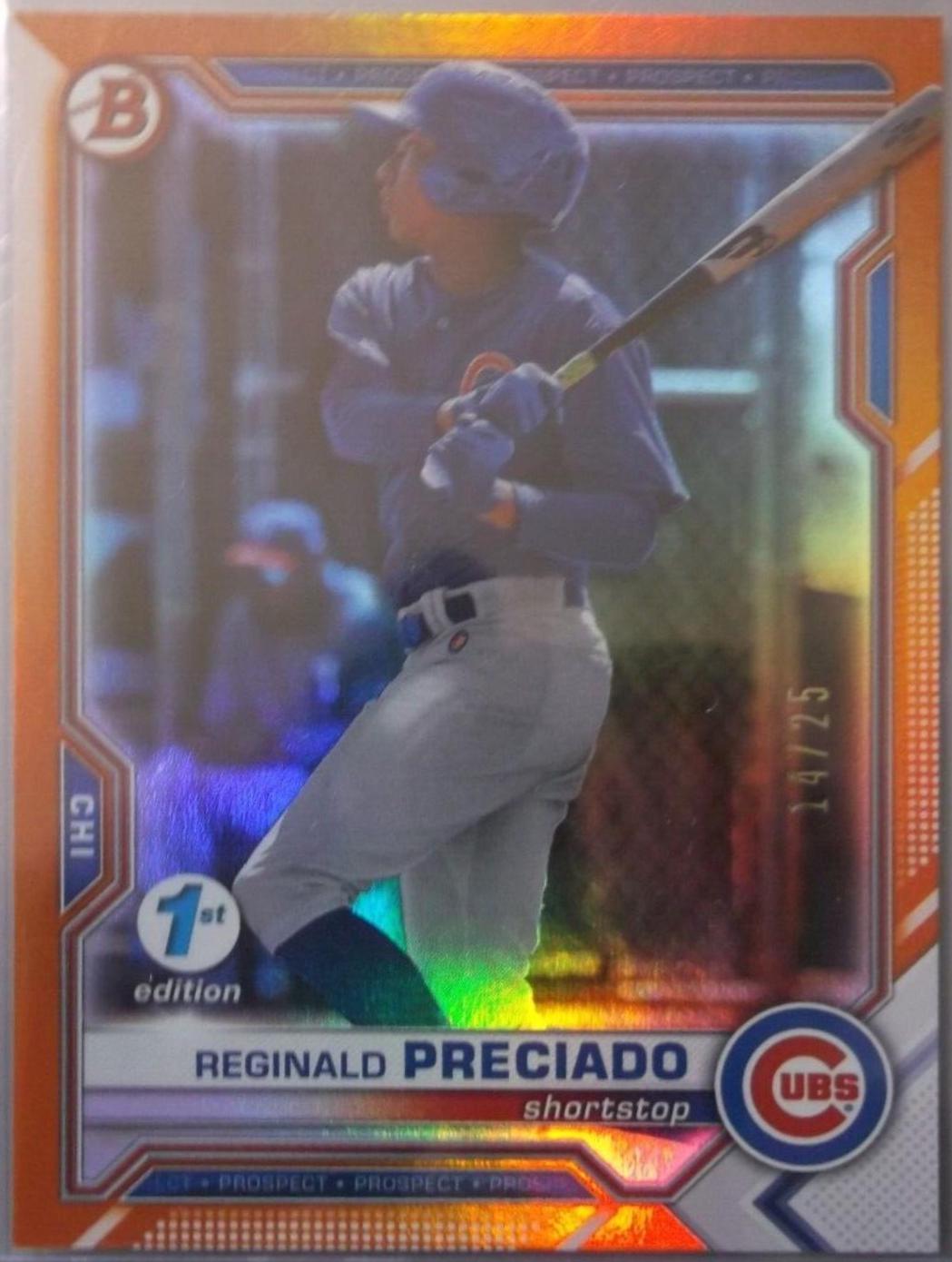 Reginald Preciado [Orange Foil] #BD-199