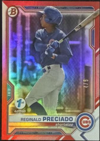 Reginald Preciado [Red Foil] #BD-199