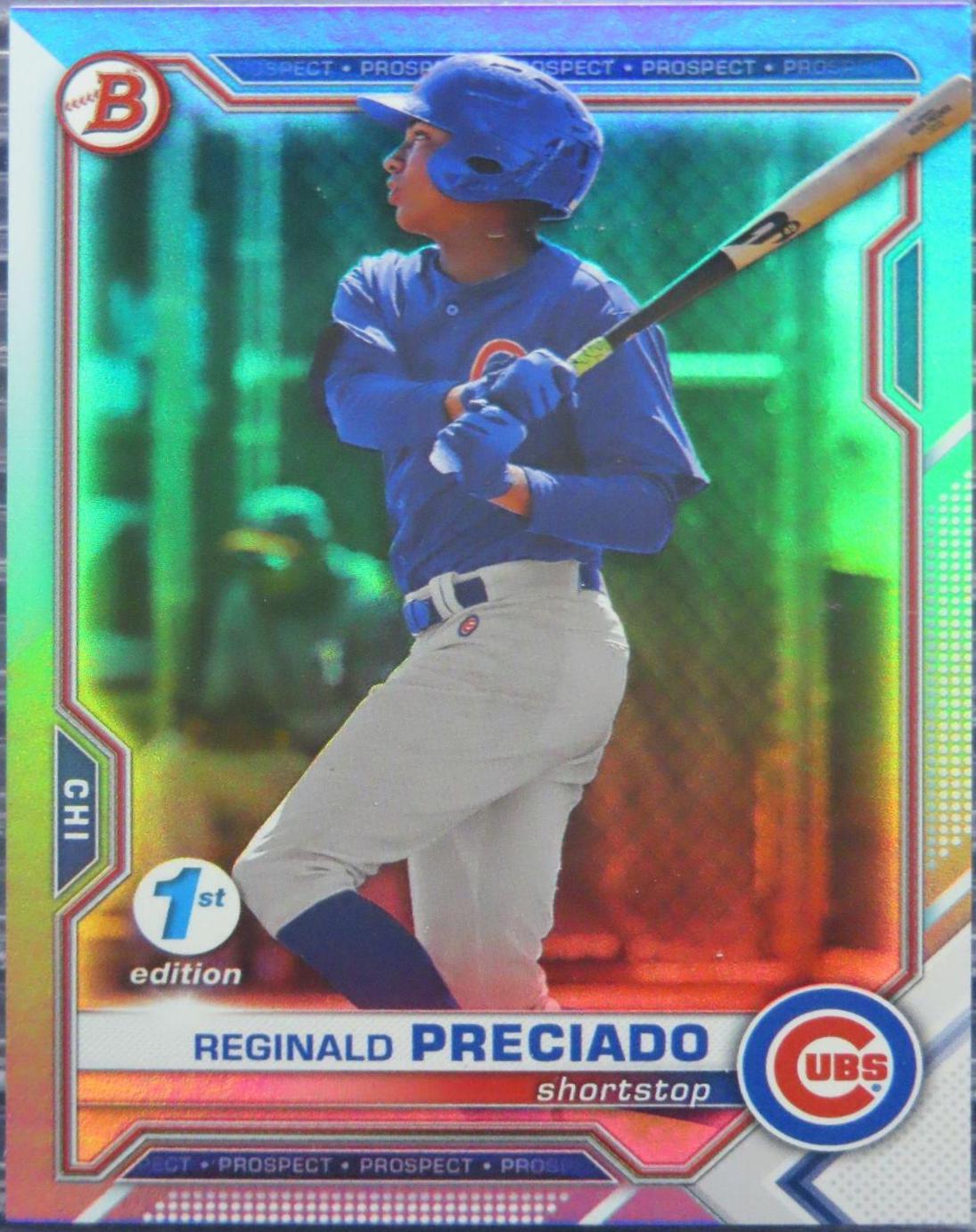 Reginald Preciado [Sky Blue Foil] #BD-199