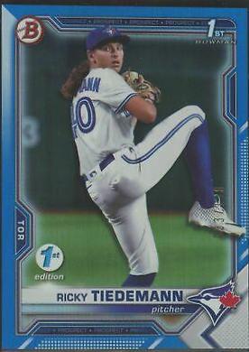 Ricky Tiedemann [Blue Foil] #BD-89