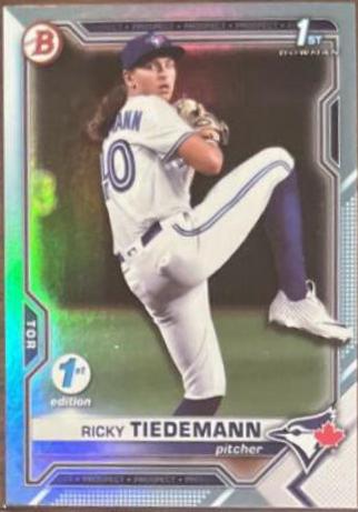 Ricky Tiedemann [Sky Blue Foil] #BD-89