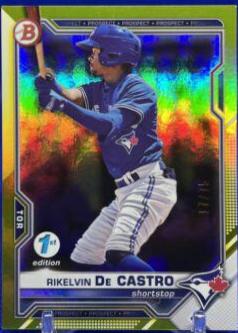 Rikelvin De Castro [Yellow Foil] #BD-188