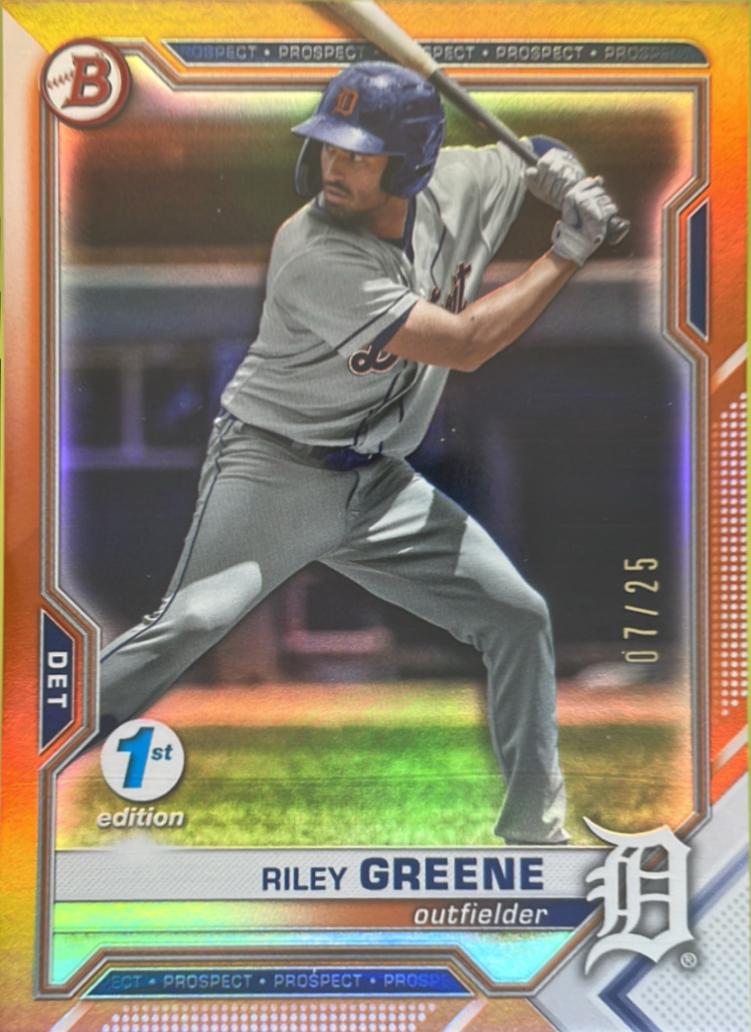 Riley Greene [Orange Foil] #BD-107