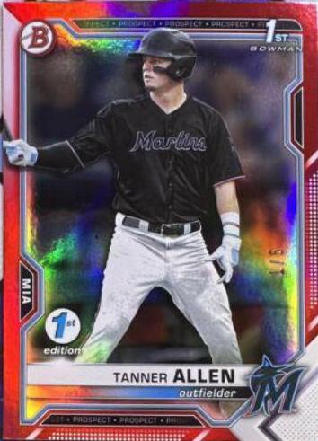Tanner Allen [Red Foil] #BD-165