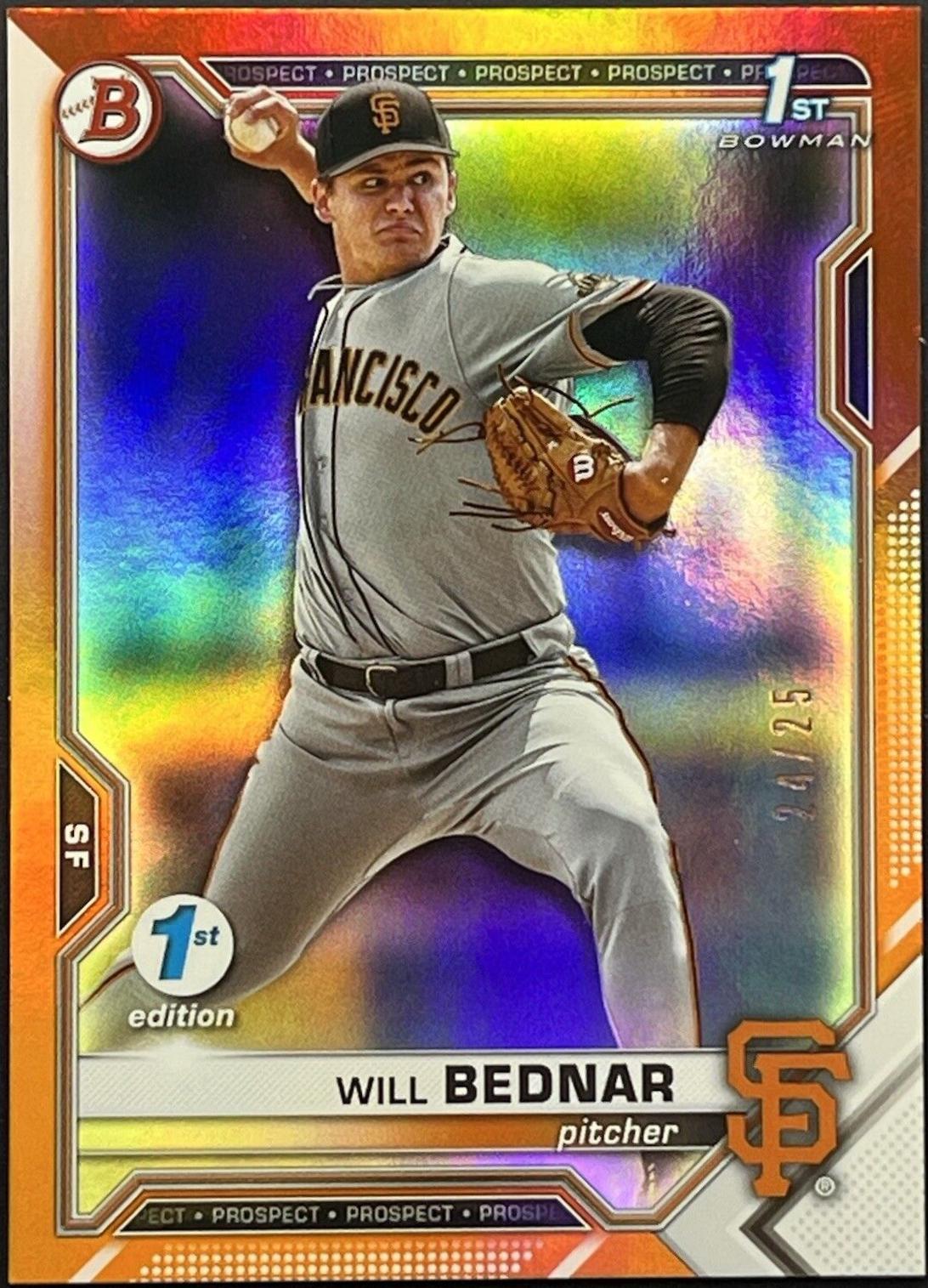 Will Bednar [Orange Foil] #BD-197
