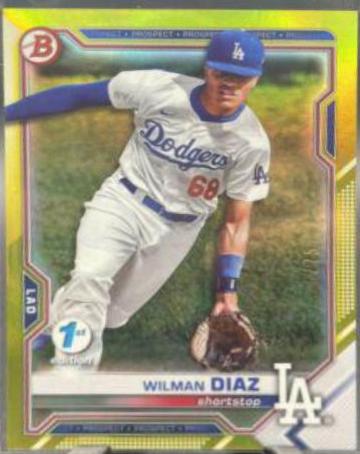 Wilman Diaz [Yellow Foil] #BD-184
