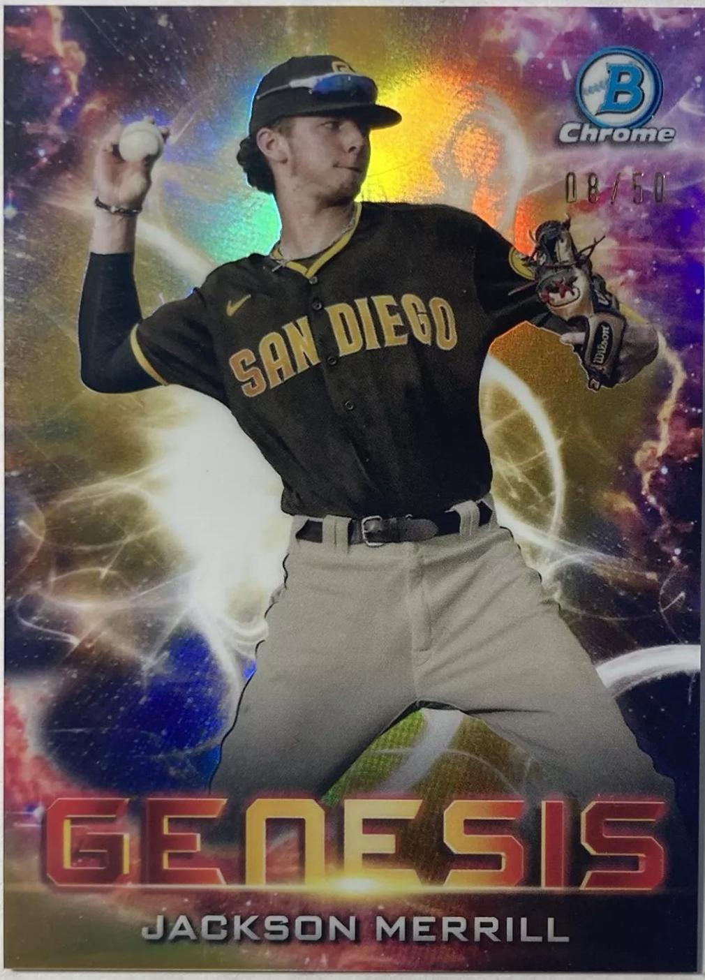 Jackson Merrill [Gold Refractor] #GNS-19