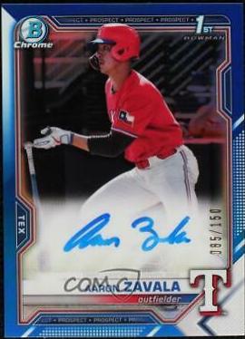 Aaron Zavala [Blue Refractor] #CDA-AZ